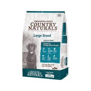 Grandma Mae's Country Naturals Grain-Free LID Large Breed Turkey Dog Food, 14 lb