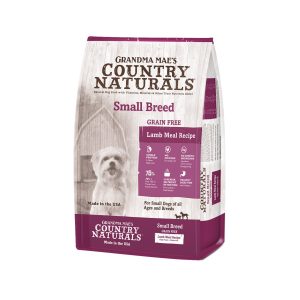 Grandma Mae's Country Naturals Grain-Free LID Small Breed Lamb Dog Food, 4 lb