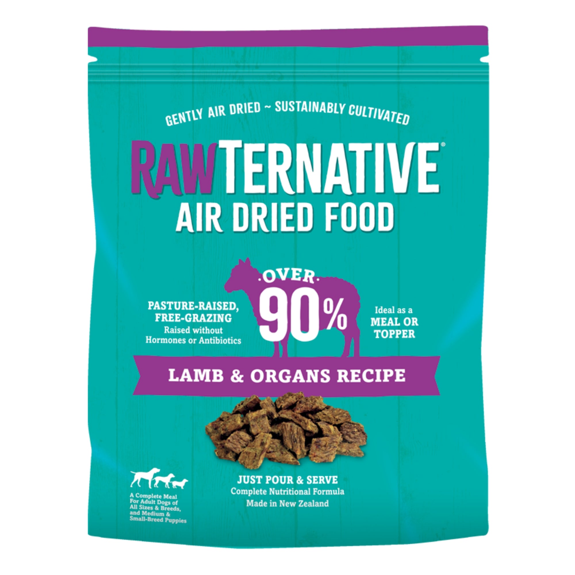 Grandma Mae's RawTernative Air-Dried Dog Food, Lamb & Lamb Organs - Image 2