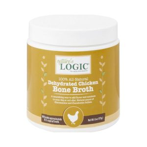 Nature's Logic Dehydrated Chicken Bone Broth for Dogs, 6 oz