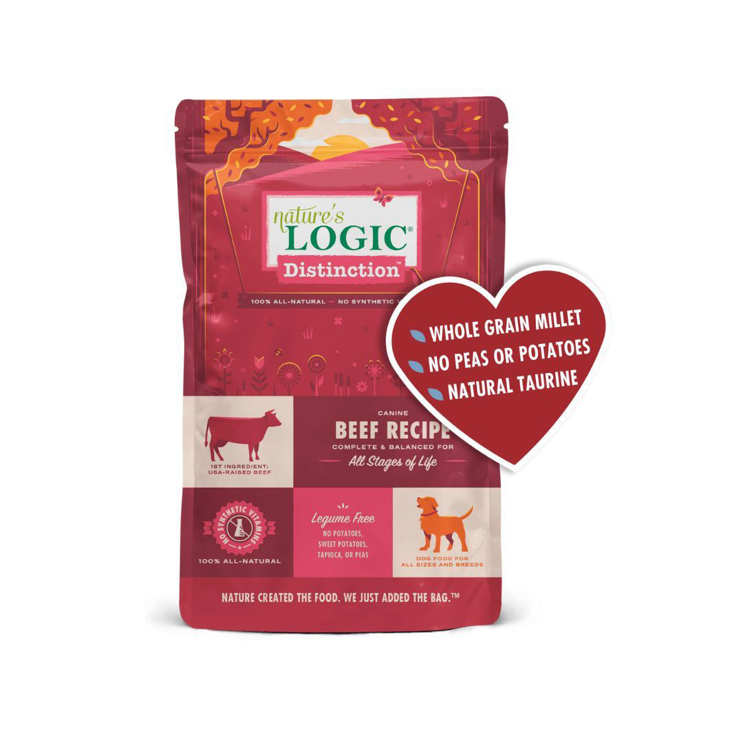Nature's Logic Canine Distinction Beef Dry Dog Food - Image 3