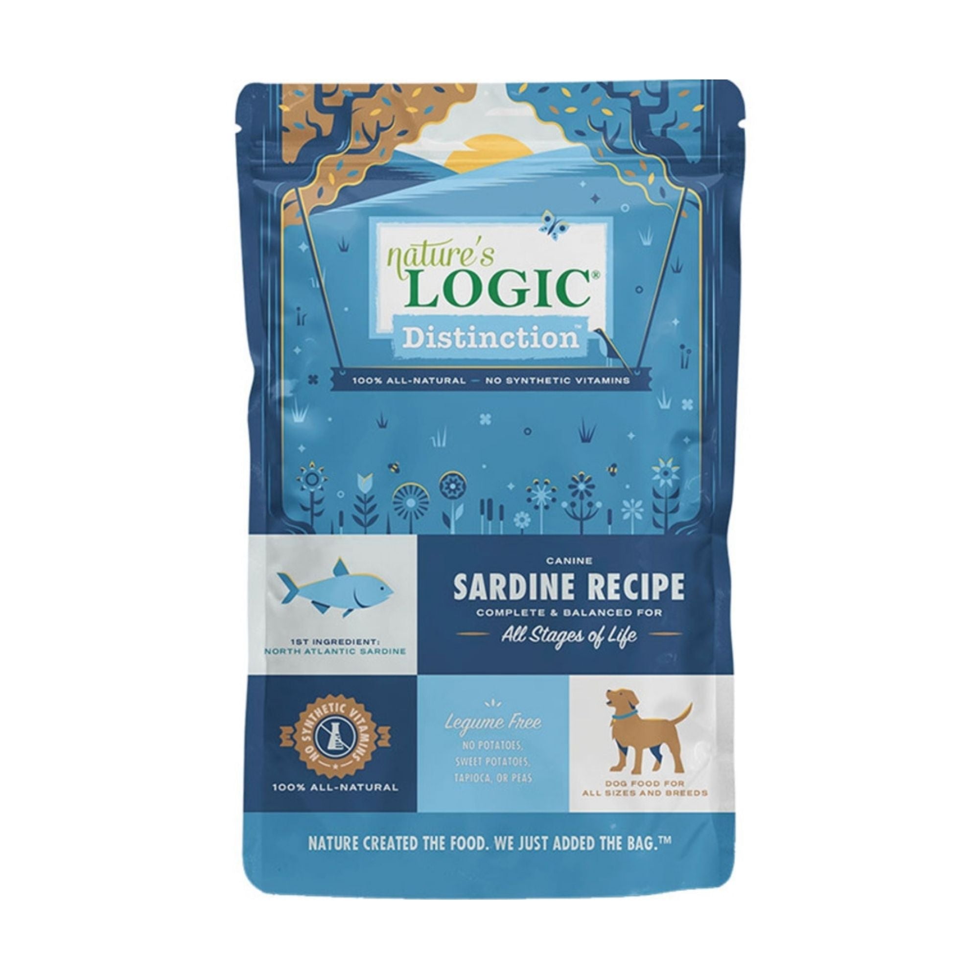 Nature's Logic Canine Distinction Sardine Dry Dog Food - Image 2