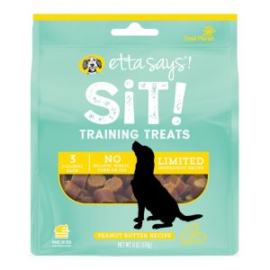 Etta Says! Sit! Training Treats Peanut Butter , 6 oz