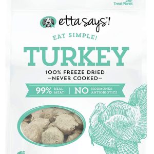 Etta Says! Eat Simple Freeze-Dried Turkey Dog Treats, 2.5 oz