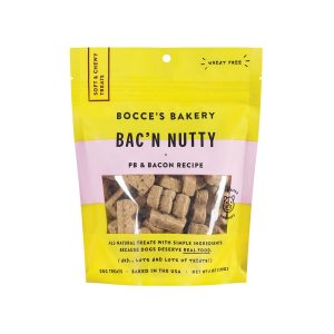Bocce's Bakery Soft & Chewy Bac'N Nutty Dog Treats