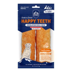 Himalayan Dog Happy Teeth Peanut Butter, Large Dog Chew