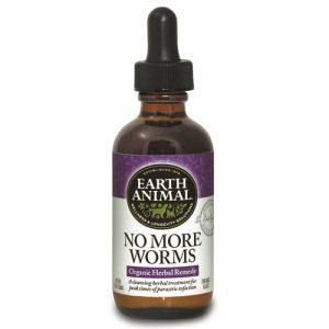 Earth Animal No More Worms Remedy, 2 oz