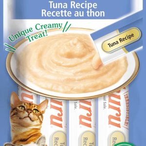 Inaba Churu Lickable Purée Cat Treats, Tuna, 0.5 oz (6 Tubes)