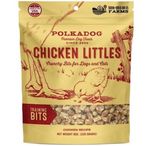 Polka Dog Bakery Chicken Little Bites Dog Treats, 8 oz