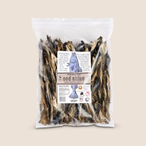 Polka Dog Bakery Cod Skin Shorts Dog Treats, 2 lb