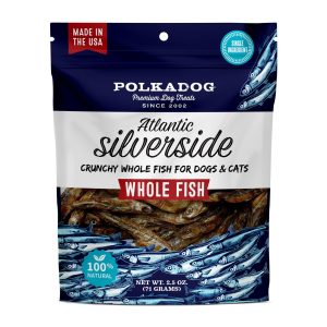 Polka Dog Bakery Atlantic Silverside Fish Dog Treats