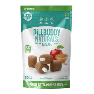 Presidio Pill Buddy Natural Peanut Butter & Apple Dog Treats