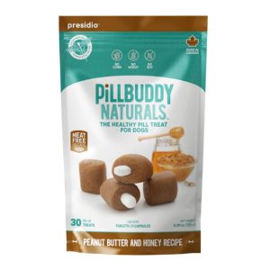 Presidio Pill Buddy Natural Peanut Butter & Honey Dog Treats