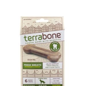 Presidio Terra Fresh Breath Dental Dog Chews