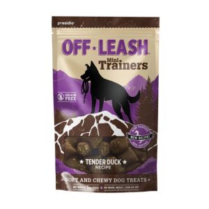 Presidio Off Leash Grain-Free Tender Duck Dog Treats