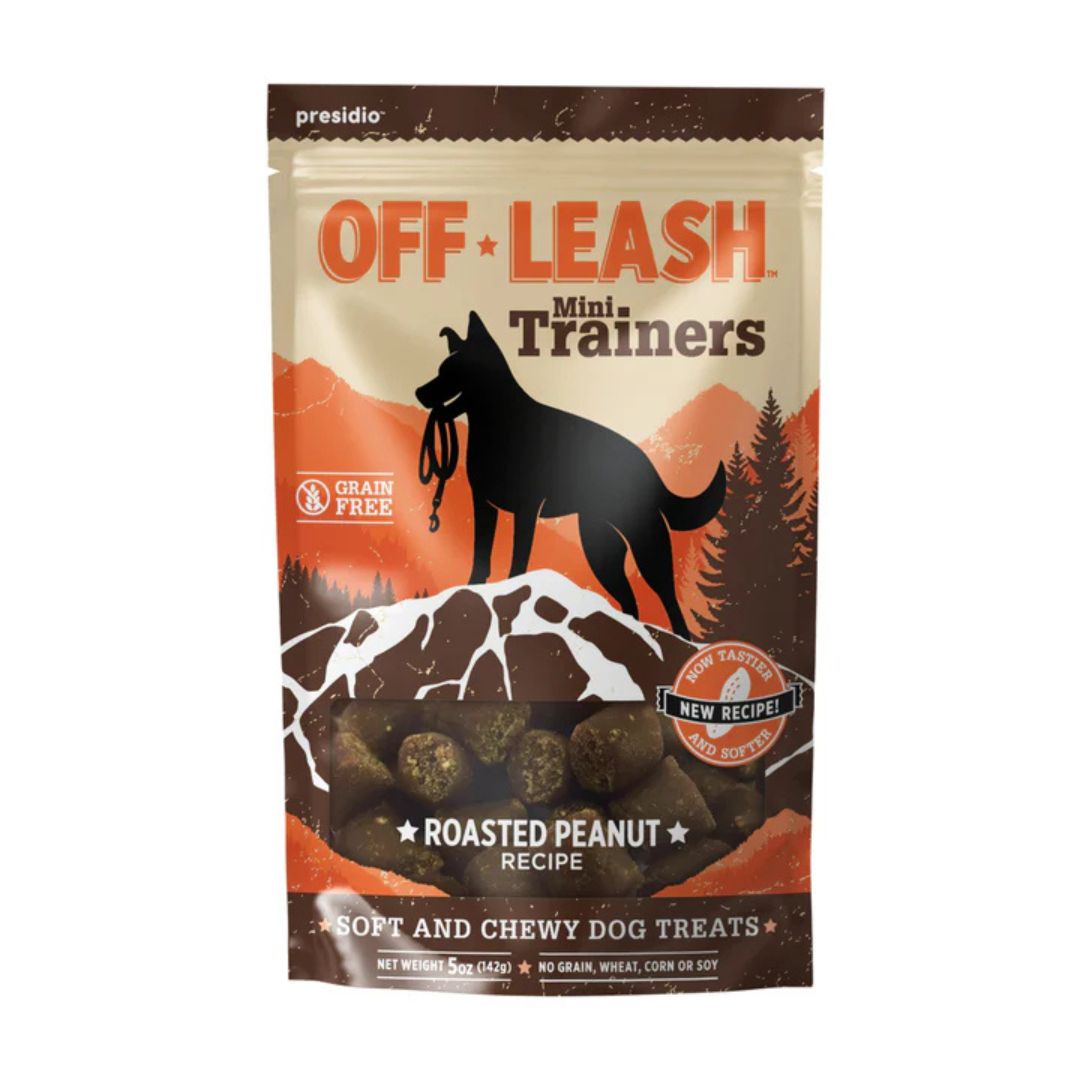 Presidio Off Leash Grain-Free Roasted Peanut Dog Treats