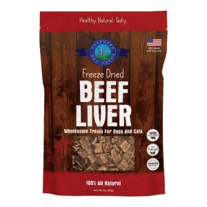 Shepherd Boy Farms Freeze-Dried Beef Liver Treats for Dogs & Cats