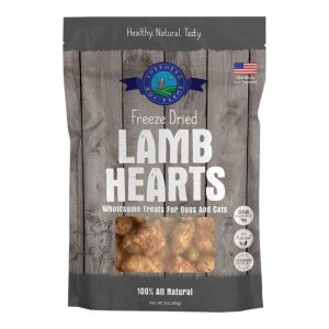 Shepherd Boy Farms Freeze-Dried Lamb Heart Treats for Dogs & Cats