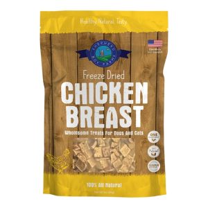 Shepherd Boy Farms Freeze-Dried Chicken Breast Treats for Dogs & Cats, 3 oz