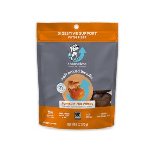 Shameless Pets Soft Baked Pumpkin & Peanut Butter Dog Biscuits, 6 oz