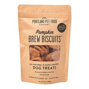Portland Pet Food Pumpkin Brew Dog Biscuits, 5 oz