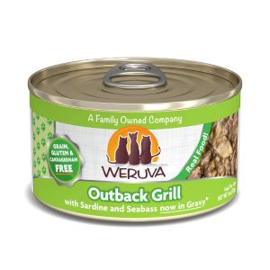 Weruva Outback Grill Grain-Free Wet Cat Food, Sardine & Seabass