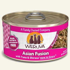 Weruva Asian Fusion Grain-Free Wet Cat Food, Tuna & Shirasu