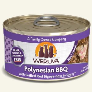 Weruva Polynesian BBQ with Grilled Red Bigeye in Gravy