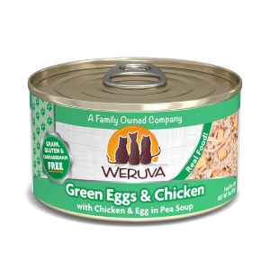 Weruva Green Eggs and Chicken in Pea Soup Grain-Free Wet Cat Food