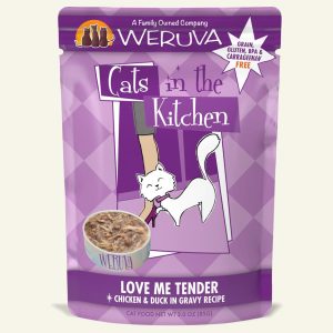 Cats in the Kitchen Love Me Tender Chicken & Duck, 3 oz Pouch, 12 Pack