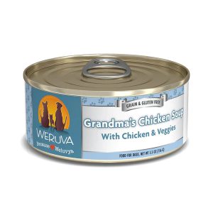 Weruva Chicken Soup Grain-Free Wet Dog Food, 5.5 oz (Case of 24)