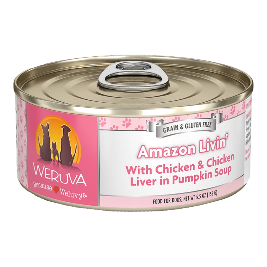 Weruva Amazon Liver Grain-Free Wet Dog Food