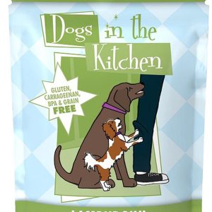 Dogs in the Kitchen Lamburgini Au Jus Wet Dog Food, 2.8 oz Pouch (Case of 12)