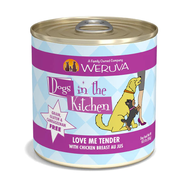 Dogs in the Kitchen Love Me Tender Au Jus Wet Dog Food, 10 oz (Case of 12)