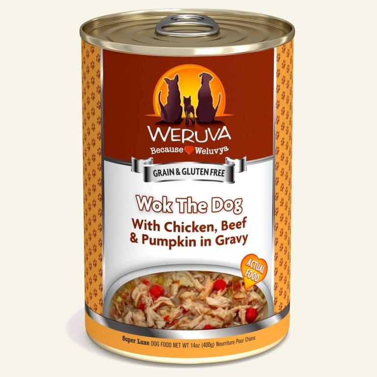 Weruva Wok the Dog Grain-Free Wet Dog Food, 14 oz (Case of 12)