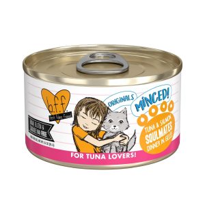 BFF Originals Soulmates Wet Cat Food, Tuna & Salmon Dinner in Gelée
