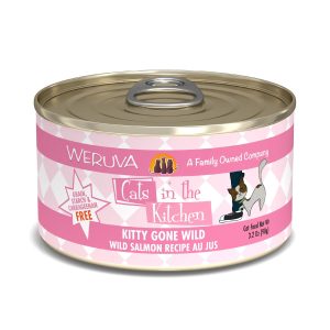 Cats in the Kitchen Kitty Gone Wild Wet Cat Food, Wild Salmon