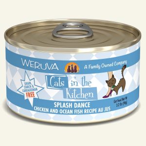 Cats in the Kitchen Splash Dance Wet Cat Food, Chicken & Ocean Fish