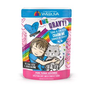 BFF OMG Charm Me Wet Cat Food, Tuna & Chicken Dinner in Gravy, 3 oz (Case of 12)