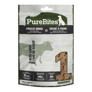 PureBites Freeze-Dried Beef Liver Dog Treats