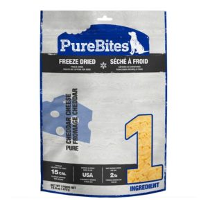 PureBites Freeze-Dried Cheddar Cheese Dog Treats, 16.6 oz