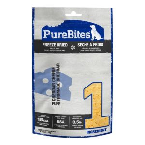 PureBites Freeze-Dried Cheddar Cheese Dog Treats, 4.2 oz