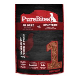 PureBites Natural Jerky Chicken Breast Dog Treats, 5.5 oz