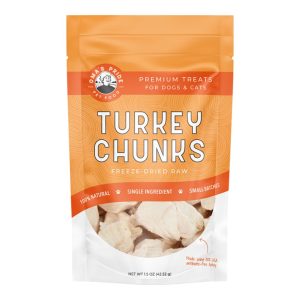 Oma's Pride Freeze-Dried Turkey Breast Chunks Dog Treats, 1.5 oz
