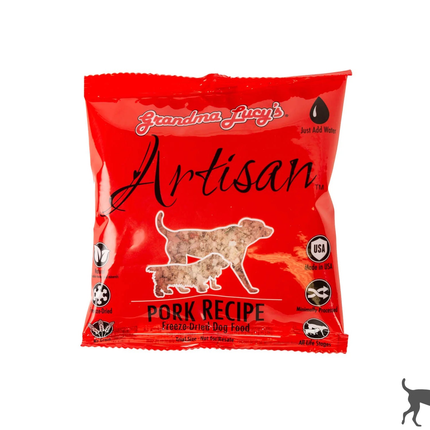 Grandma Lucy's Artisan Grain-Free Pork Trial Dog Food, Case of 6