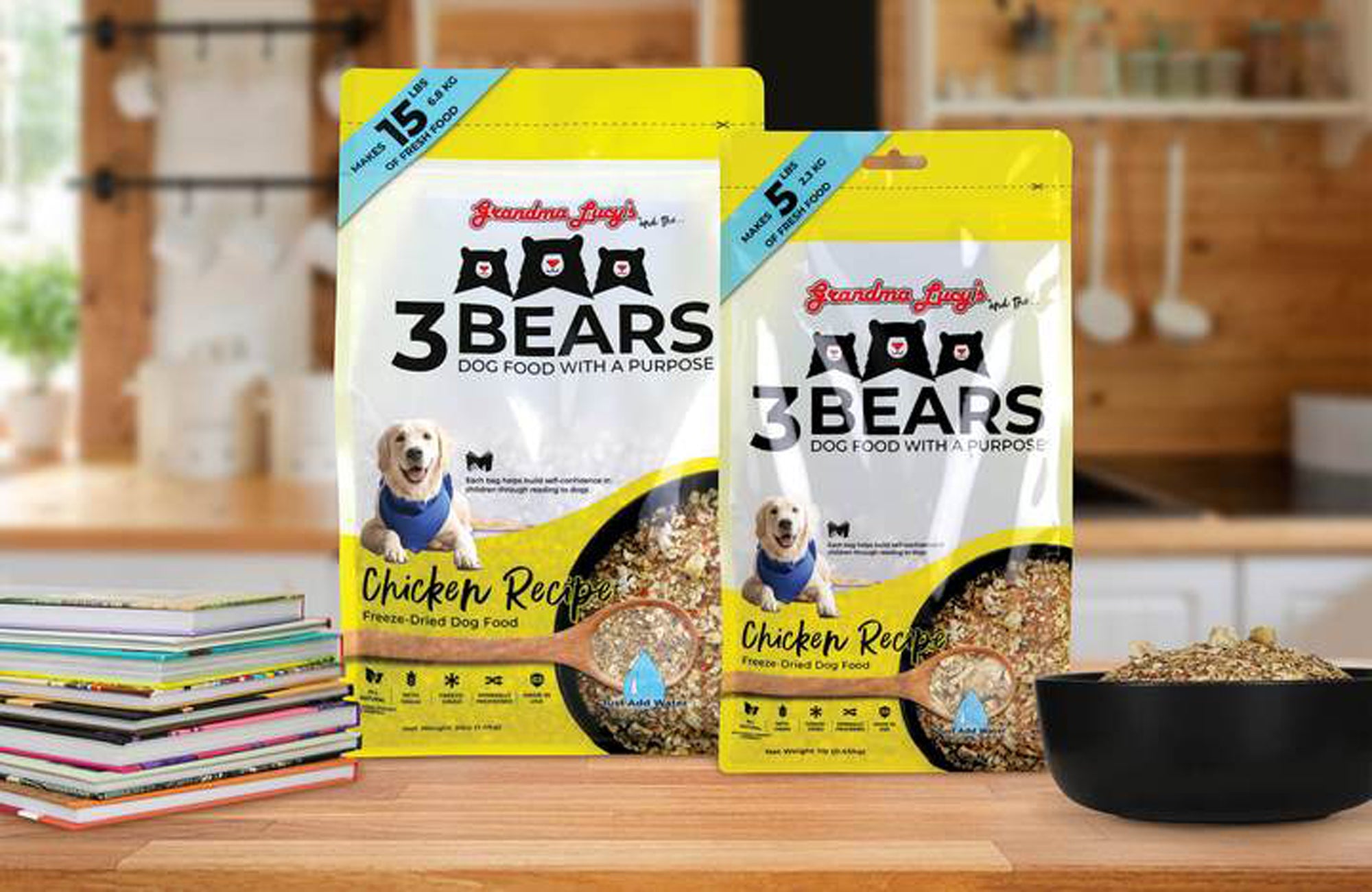 Grandma Lucy's 3 Bears Dog Food, Chicken - Image 2