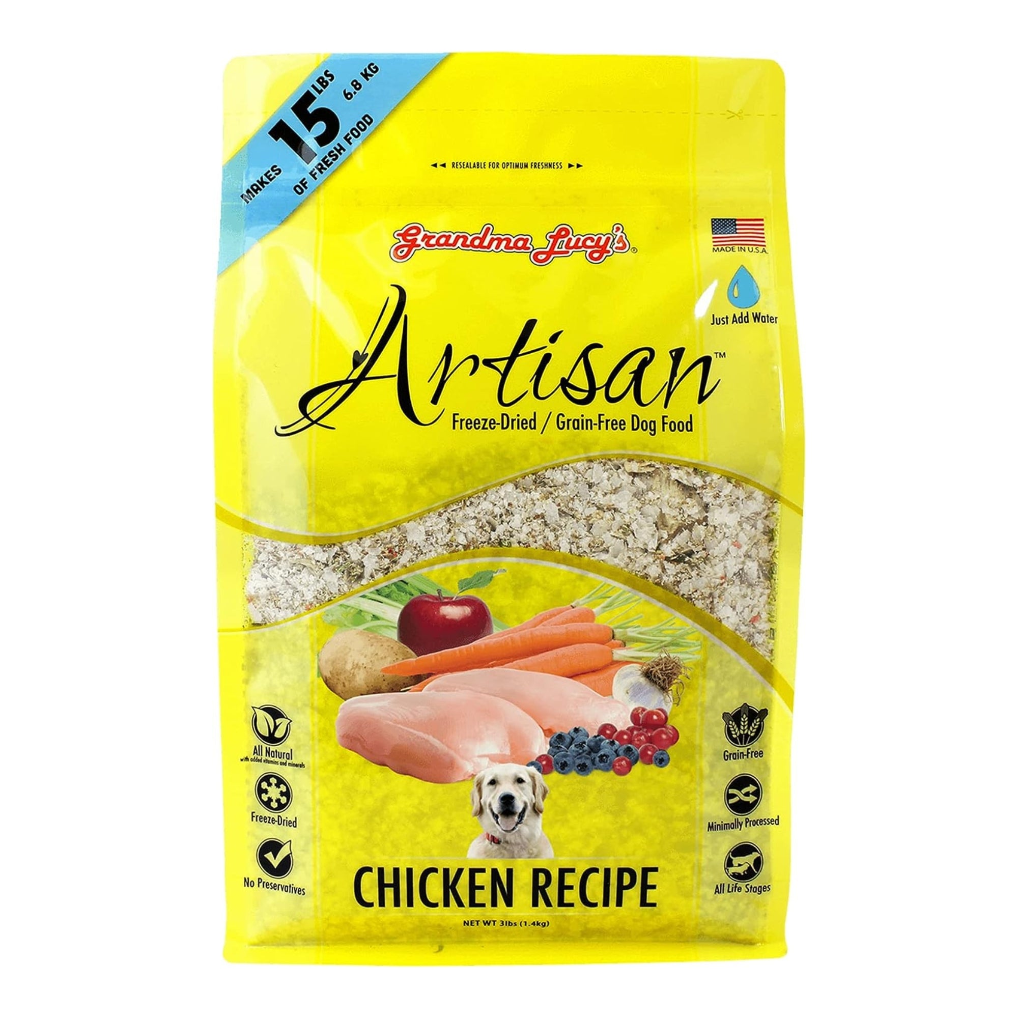 Grandma Lucy's Artisan Grain-Free Pork Dog Food - Image 3