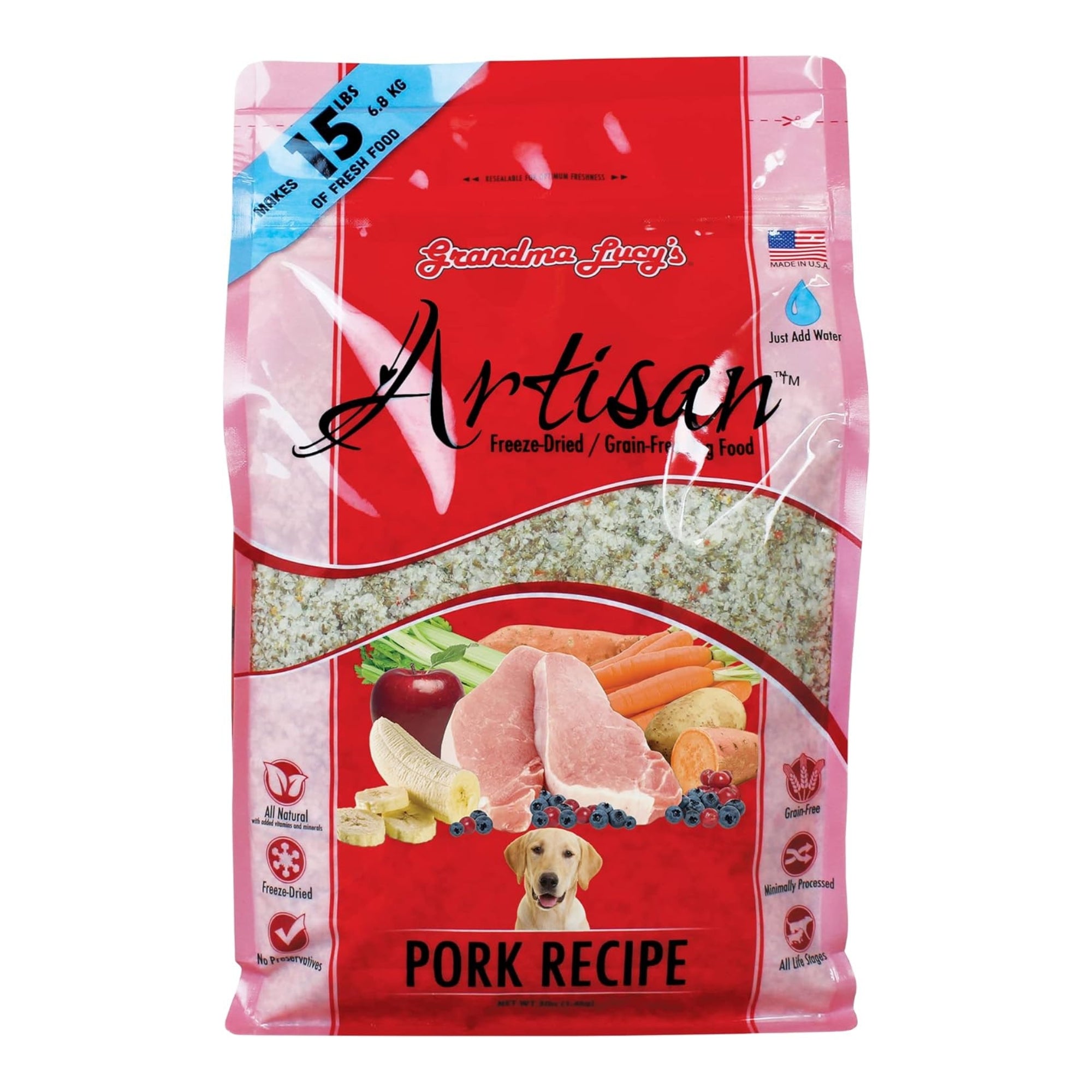 Grandma Lucy's Artisan Grain-Free Pork Dog Food