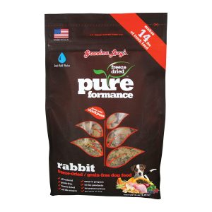 Grandma Lucy's Pureformance Grain-Free Rabbit & Chickpea Freeze-Dried Dog Food