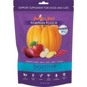 Grandma Lucy's Pumpkin Pouch Digestive Support Dog Food Topper, 6 oz